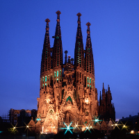 La Sagrada Familia, Barcelona.