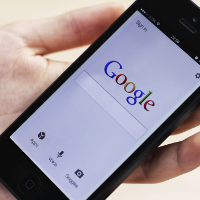 Google en un iPhone